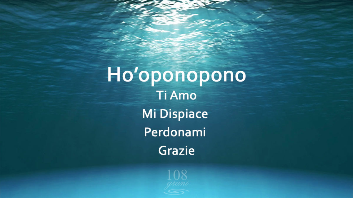 Il significato delle parole del mantra Ho'oponopono - 108 grani Ho ...
